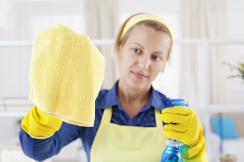 Deep carpet cleaning process for a busy SW10 property
