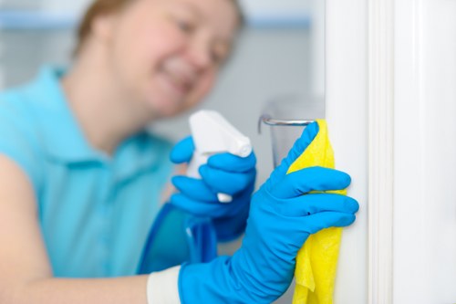 Kitchen and bathroom deep clean in SW10 property