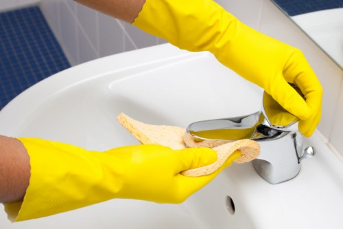 Gutter cleaning service for commercial and mixed-use premises in SW10